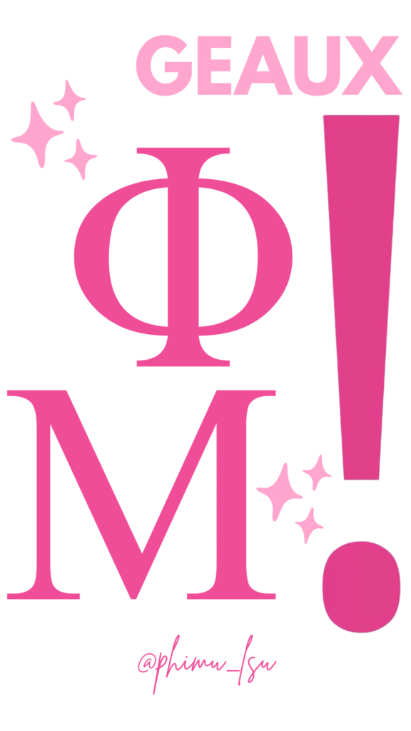 geaux phi mu