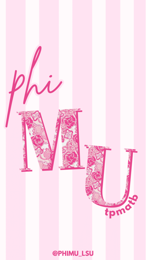 work week phi mu